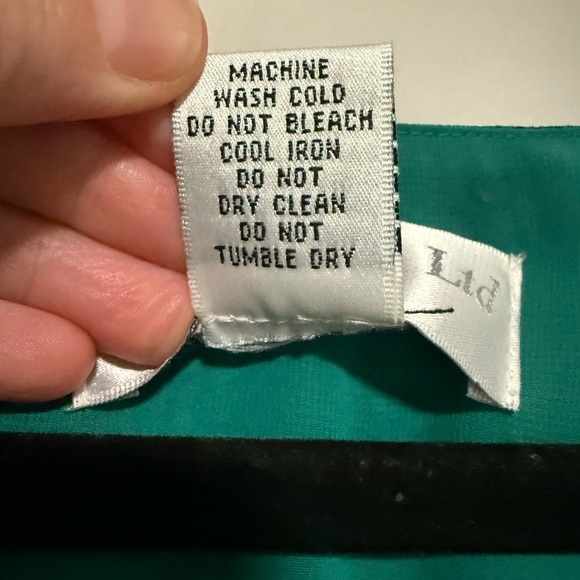 VTG 90s Floral Sleeveless Midi Dress Medium Empire Waist Mermaid Babydoll Fairy - Picture 8 of 8